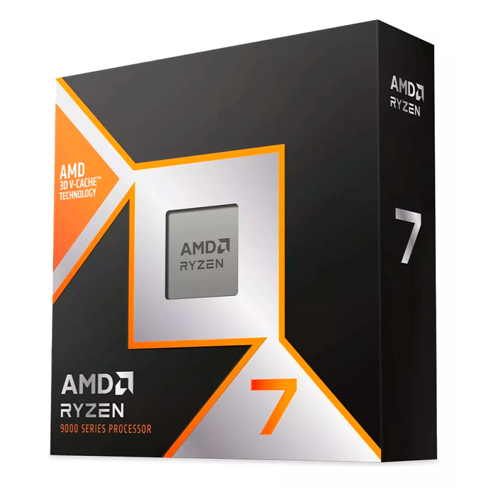 Procesador AMD Ryzen 7 9800X3D / AM5 / Up to 5.2 GHz / 8-Core / 96MB L3 Cache / AMD Radeon™ Graphics / No Incluye Disipador / 100-100001084WOF