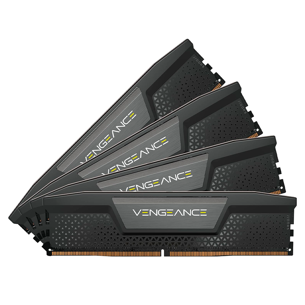 Kit Memoria RAM Corsair Vengeance DDR5 / 6400MT/s / 96GB (4x24GB) / Non-ECC / CL32 / XMP / CMK96GX5M4B6400C32