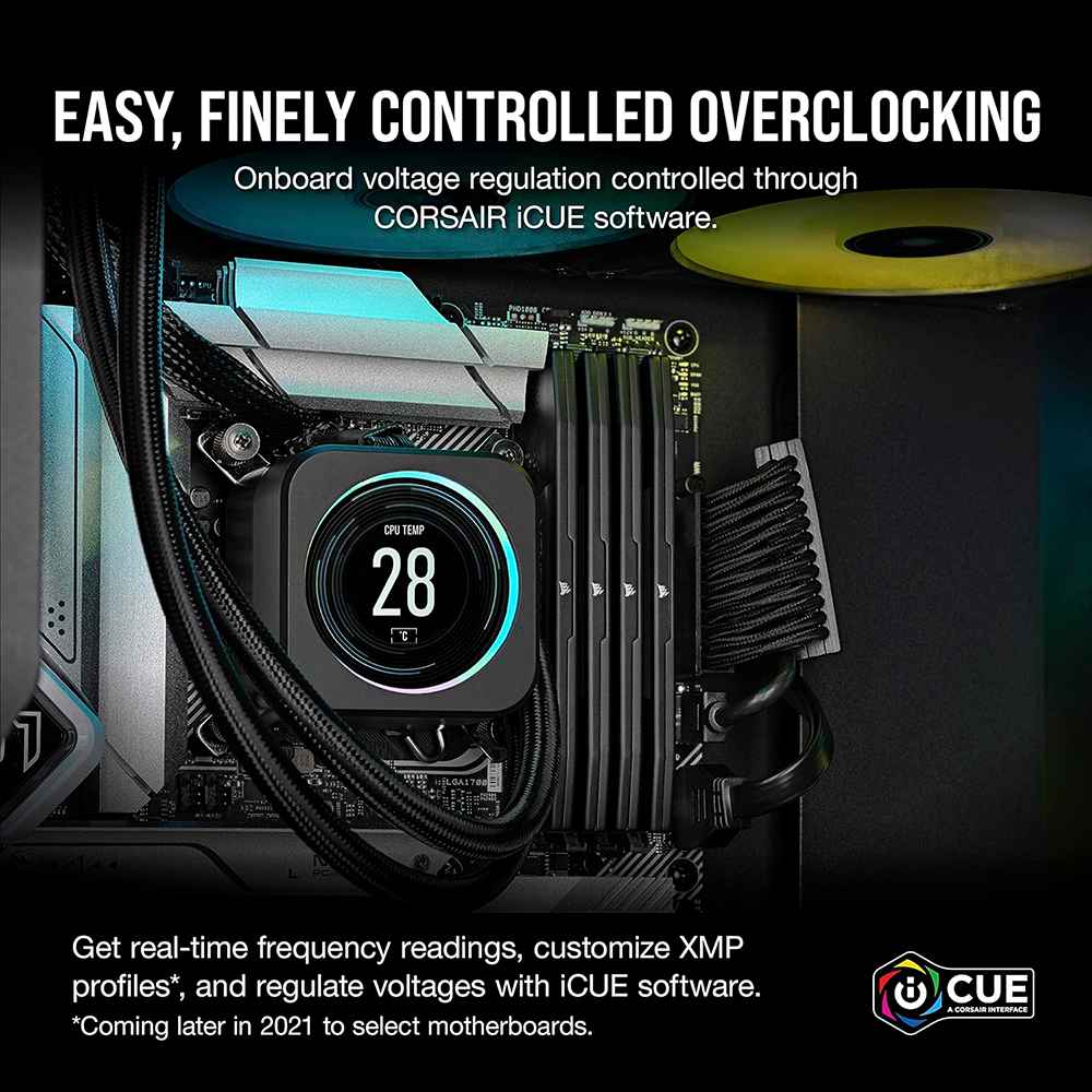 Kit Memoria RAM Corsair Vengeance DDR5 / 6400MT/s / 96GB (4x24GB) / Non-ECC / CL32 / XMP / CMK96GX5M4B6400C32