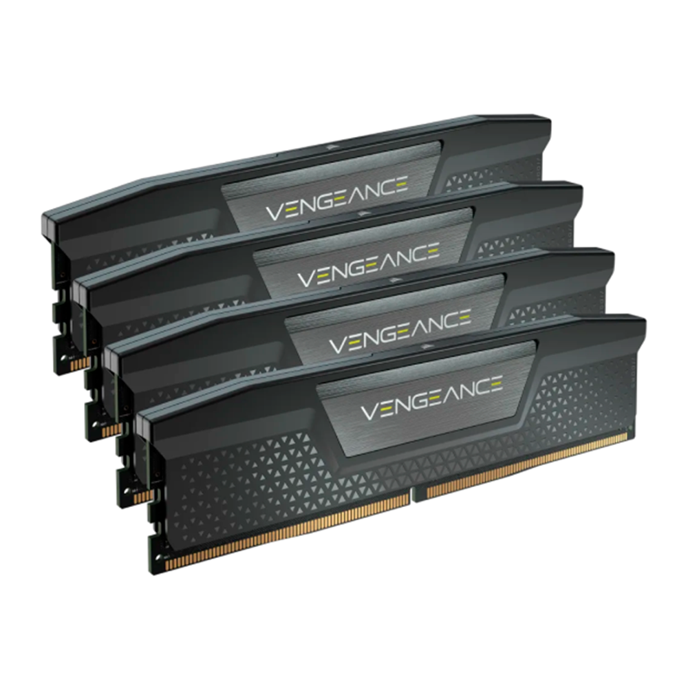 Kit de Memoria RAM Corsair Vengeance / DDR5 / 6000MHz / 96GB (4x24GB) / CL30 / CMK96GX5M4B6000C30