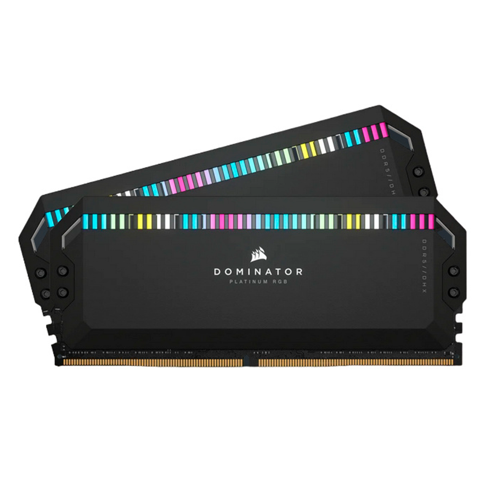 Kit Memoria RAM Corsair Dominator Platinum DDR5 / 64GB (2x32GB) / 6000MHz / CL30 / XMP / CMT64GX5M2B6000C30