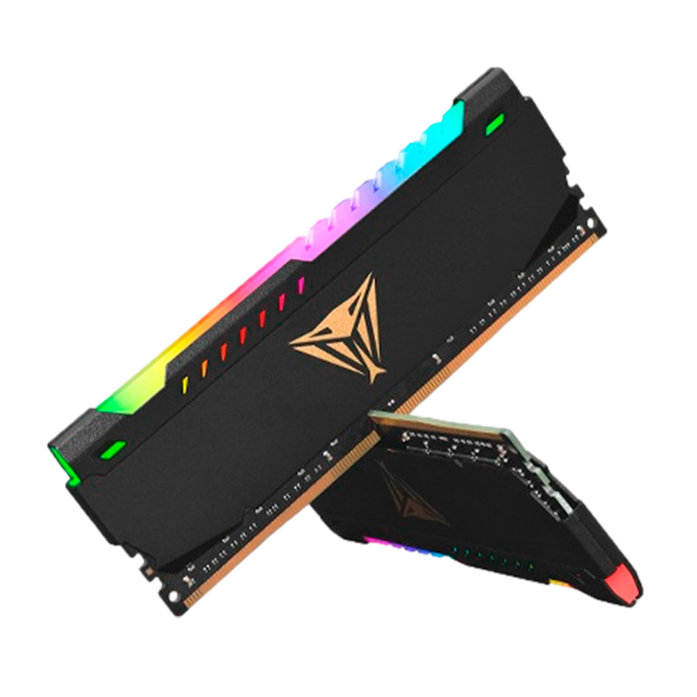 Kit Memoria RAM Patriot Viper Steel RGB 64GB (2x32GB) / DDR4 / 3200MHz Non-ECC / CL18 / XMP / PVSR464G320C8K