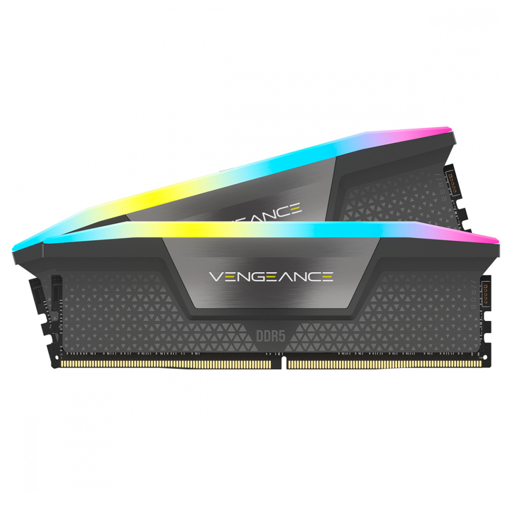 Kit Memoria RAM Corsair Vengeance RGB DDR5 / 7000MHz / 48GB (2x24GB) / CL36 / XMP / CMH48GX5M2B7000C36