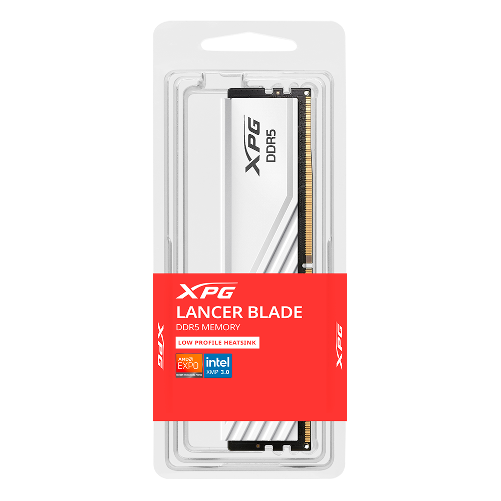 Memoria RAM XPG Lancer Blade / 32GB / DDR5 / 5600Mhz / Blanca / AX5U5600C4632G-SLABWH