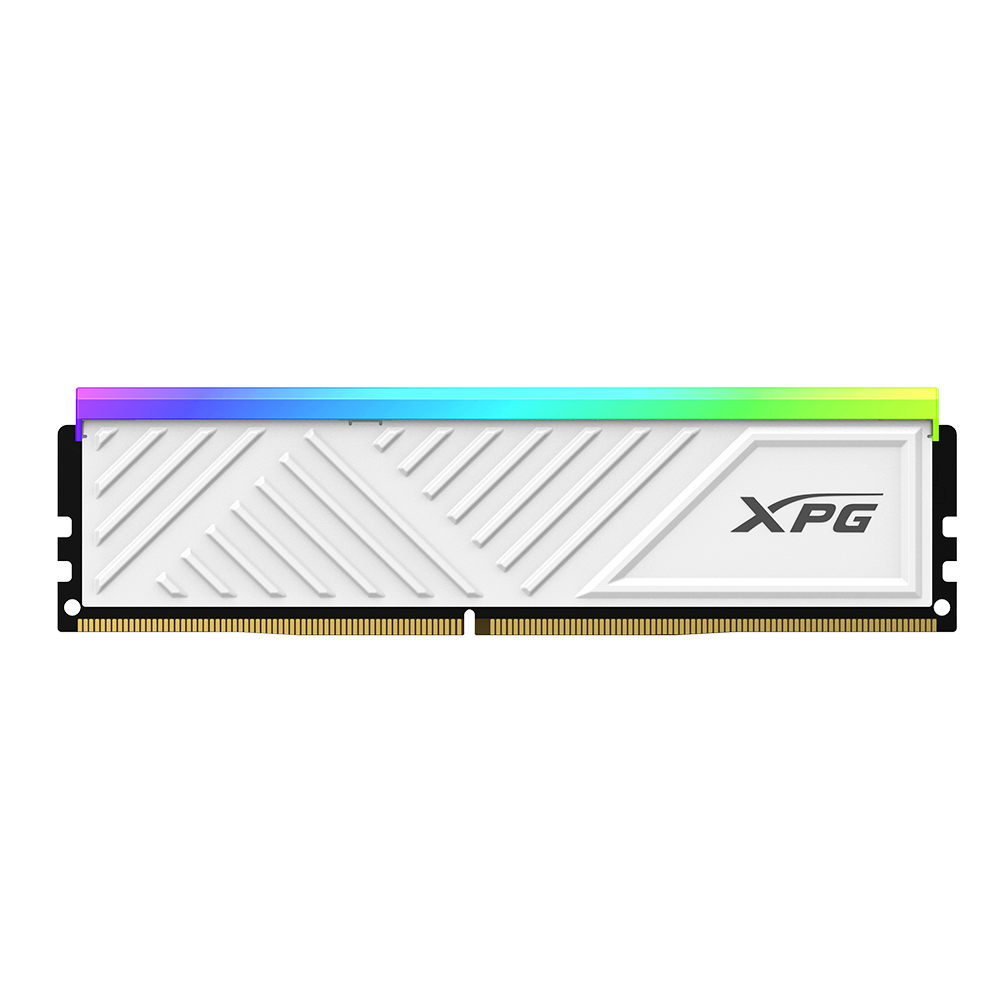 Memoria RAM XPG Spectrix D35G RGB DDR4 / 3200MHz / 16GB / Non-ECC / CL16 / XMP / White / AX4U320016G16A-SWHD35G/