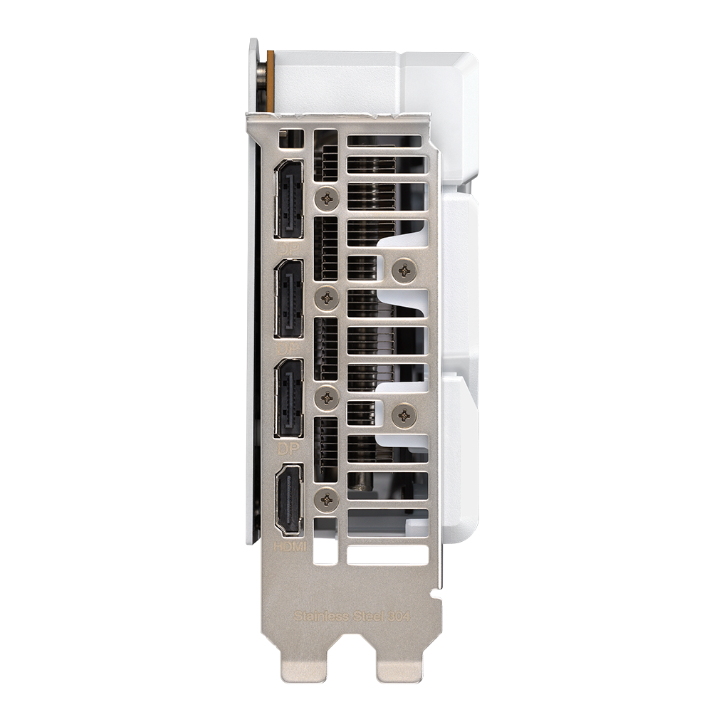 Tarjeta de Video ASUS NVIDIA GeForce RTX 5060 White OC Edition / 8GB / 128-bit GDDR7 / PCI Express 5.0 / DUAL-RTX5060-O8G-WHITE