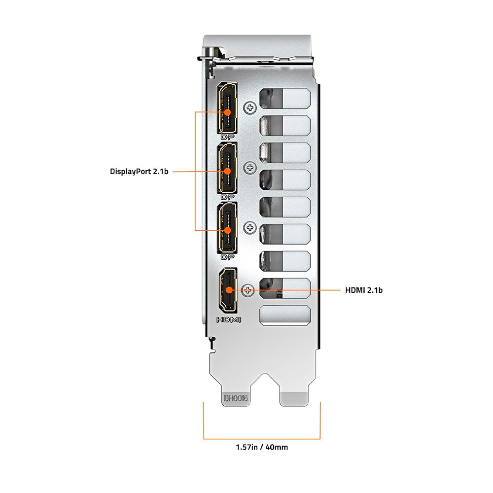 Tarjeta de Video Gigabyte NVIDIA GeForce RTX 5060 AERO OC Edition / 8GB 128-bit GDDR7 / PCI Express 5.0 / GV-N5060AERO OC-8GD