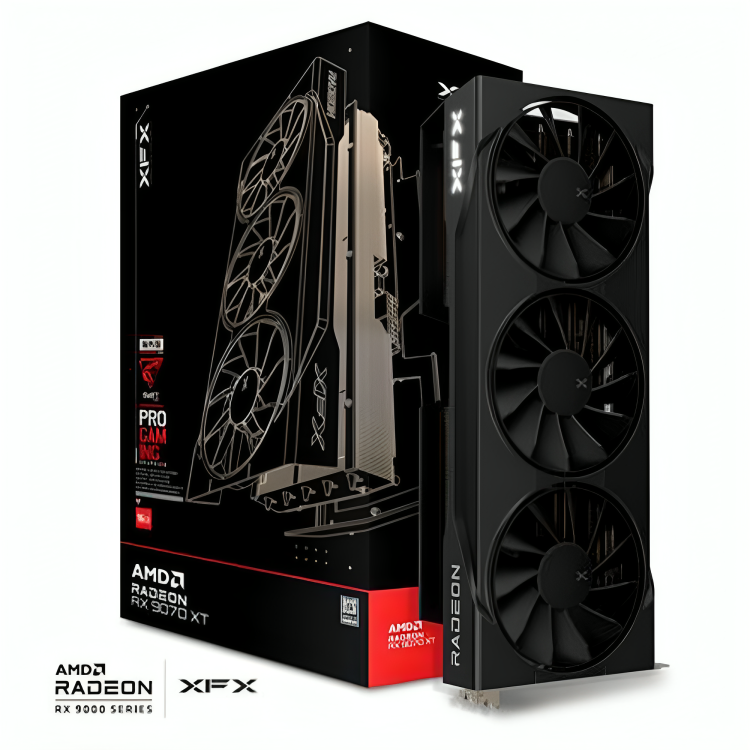 Tarjeta de Video XFX RX 9070 XT SWIFT / 16GB GDDR6 / 256-bit / DisplayPort / HDMI / RX-97TSWF3B9