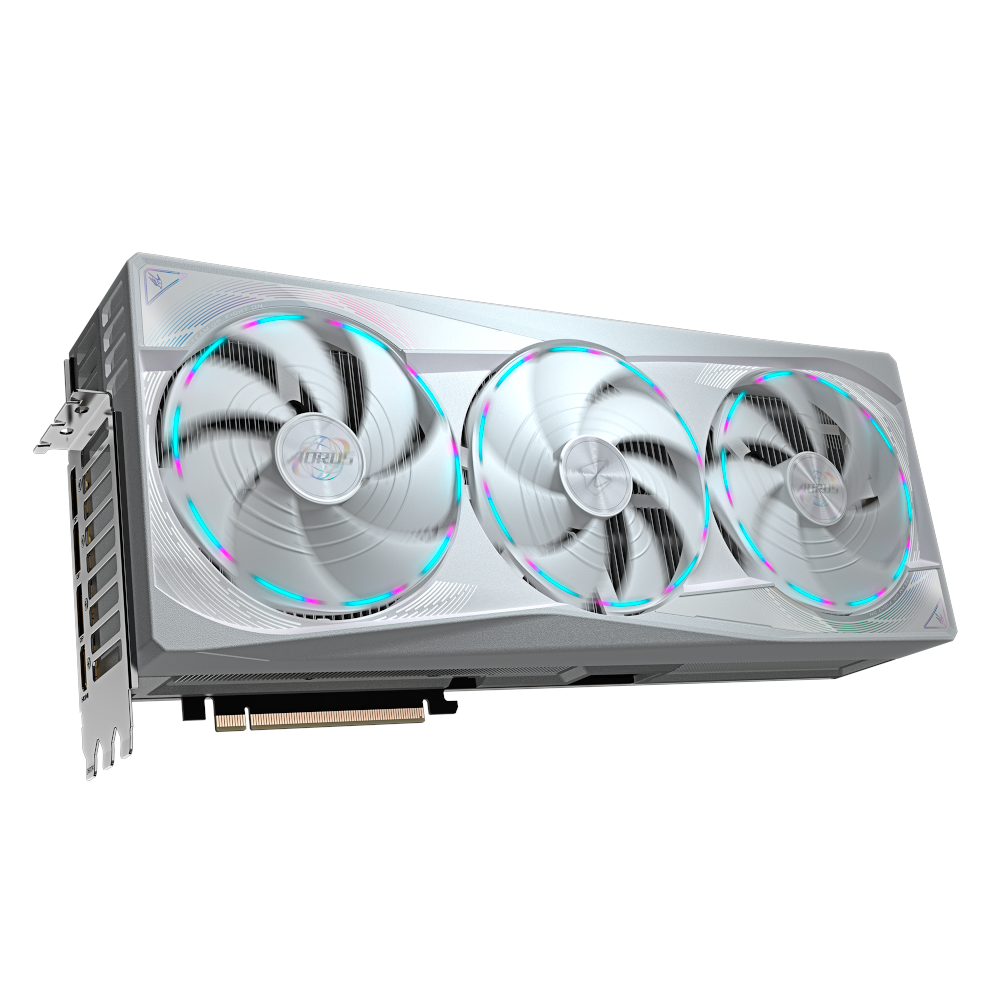 Tarjeta de Video GIGABYTE GeForce RTX 5090 AORUS MASTER OC Edition / 32GB GDDR7 / 512-bit / PCI Express 5.0 / DisplayPort x3 / HDMI x1 / GV-N5090AORUSM ICE-32GD / RTXS50