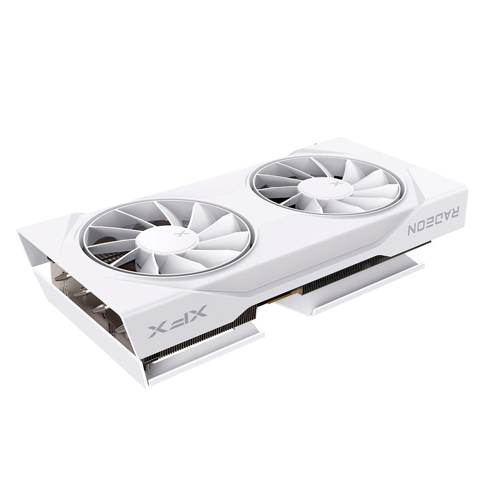 Tarjeta de Video XFX SWIFT RX 9060 XT OC WHITE GAMING / 8GB GDDR6 / 128-bit / DisplayPort / HDMI / RX-96TSW8GWQ