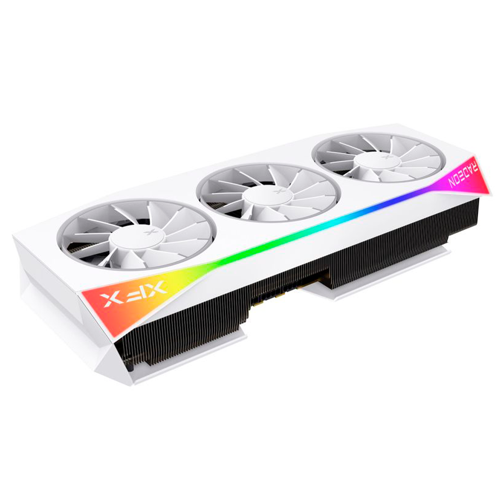 Tarjeta de Video XFX RX 9070 XT MERCURY OC White / 16GB GDDR6 / 256-bit / DisplayPort / HDMI / RX-97TMARGW9